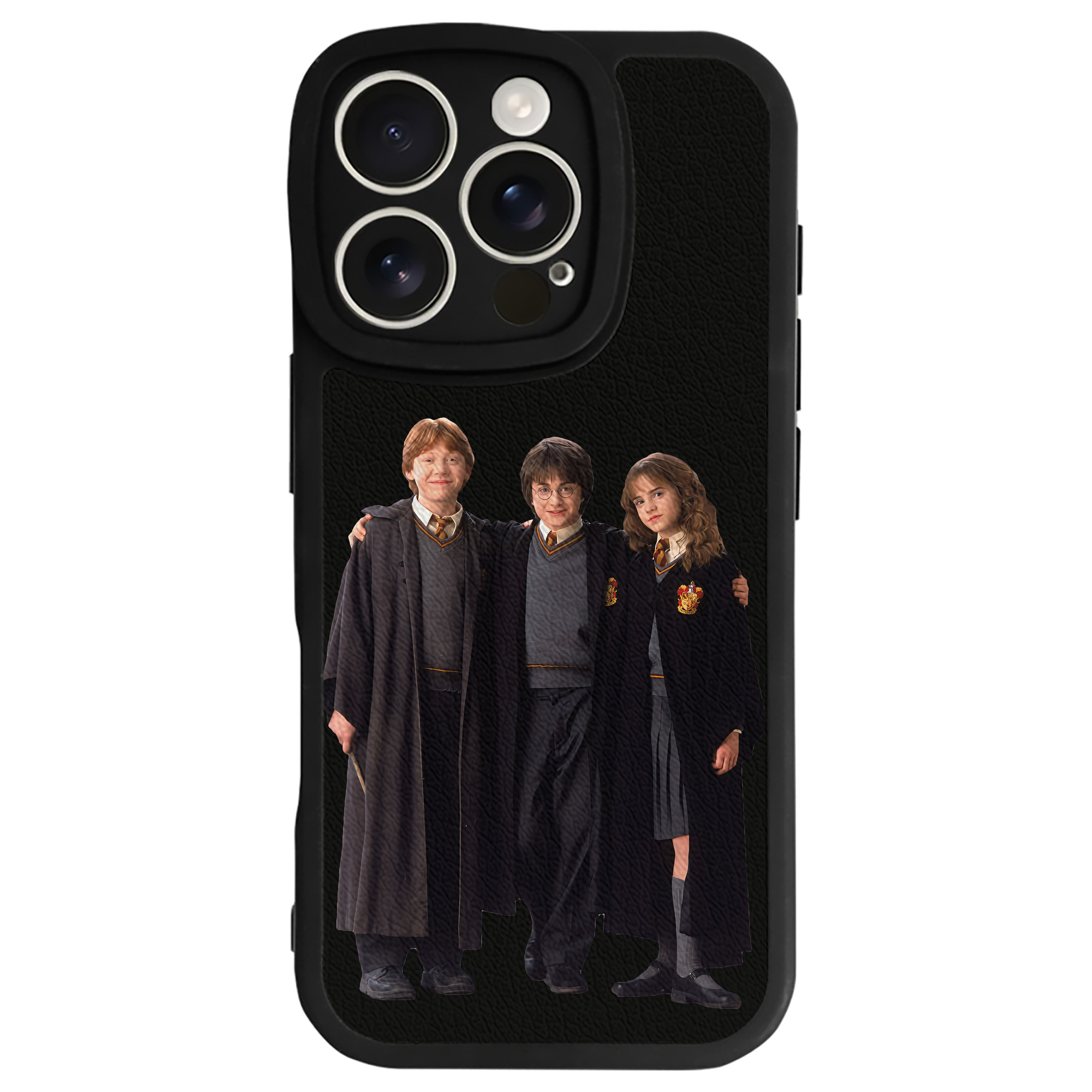 （画像用） Harry Potter ハリー・ポッターシリーズ 【iPhone 16シリーズ対応】シリコンスマホケース（レザー調） 材質：シリコン